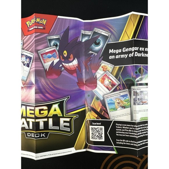 Mega Diancie Ex Battle Deck (Deck, coin, damage count, TCGO card, No Cards) - Picture 5 of 16